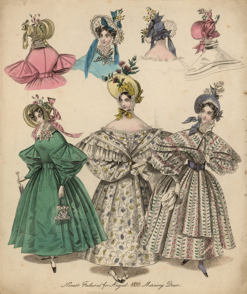 Illustration for article titled What Are Historical Broads Always Talking About in Fashion Plates?